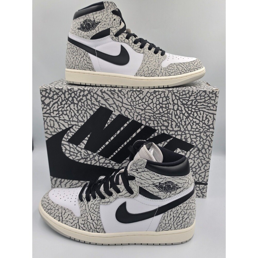 Nike Air Jordan 1 Retro High OG White Cement Men’s 10 DZ5485 052 New